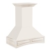 image:imageZLINE 36 Ducted Wooden Wall Mount Range Hood in Cottage White 321TT36