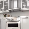 image:imageZLINE 36 in Unfinished Wooden Wall Mount Range Hood  Includes Motor