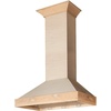 image:imageZLINE 36 in Unfinished Wooden Wall Mount Range Hood  Includes Motor