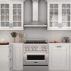 image:imageZLINE 36 in Unfinished Wooden Wall Mount Range Hood  Includes Motor