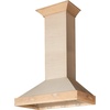 image:imageZLINE 36 in Unfinished Wooden Wall Mount Range Hood  Includes Motor