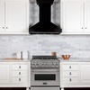 image:imageZLINE 36 in Wooden Wall Mount Range Hood in Black  Includes Motor KPCC36