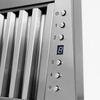 image:imageZLINE 36 in Wooden Wall Mount Range Hood in Rustic Bright White Finish 355WW36