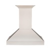 image:imageZLINE 30 in Wooden Wall Mount Range Hood in Cottage White  Includes Motor