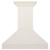 image:imageZLINE 30 in Wooden Wall Mount Range Hood in Cottage White  Includes Motor KPTT30