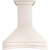 image:imageZLINE 30 in Wooden Wall Mount Range Hood in Cottage White  Includes Remote Motor