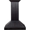 image:imageZLINE 30 in Wooden Wall Mount Range Hood in Rustic Dark Finish  Includes Motor KPDD30