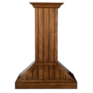 image:imageZLINE 30 in Wooden Wall Mount Range Hood in Rustic Light Finish  Includes Motor KPLL30