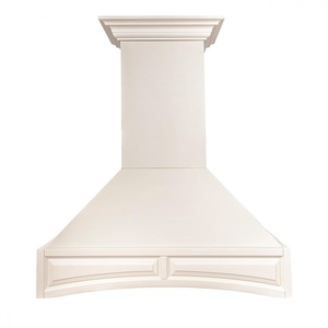image:imageZLINE 36 Ducted Wooden Wall Mount Range Hood in Cottage White 321TT36