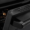 image:imageZLINE 24 in 32 cu ft Paramount Induction Range with 3 Element Cooktop and Electric Convection Oven in Black Stainless Steel SINRB24