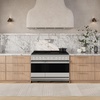 image:imageZLINE 48 in 67 cu ft Marino Dual Fuel Range with 8 Burner Gas Cooktop and Dual Ovens