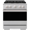 image:imageZLINE 30 in 42 cu ft Marino Dual Fuel Range w 4 Burner Gas Cooktop amp Electric Convection Oven
