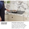 image:imageZLINE 30 in Induction Cooktop with AntiScratch Glass and 4 Elements