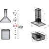 image:imageZ Line KECOMiRS36 900 CFM Island Mount Range Hood with Remote Single Blower 3630 in