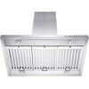image:imageZ Line KECOMiRS36 900 CFM Island Mount Range Hood with Remote Single Blower 3630 in