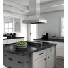 image:imageZ Line KECOMiRS36 900 CFM Island Mount Range Hood with Remote Single Blower 3636 in