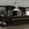 image:imageZ Line KECOMiRS36 900 CFM Island Mount Range Hood with Remote Single Blower 3636 in