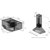 image:imageZ Line KECOMiRS36 900 CFM Island Mount Range Hood with Remote Single Blower 3642 in