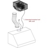 image:imageZ Line KECOMiRS36 900 CFM Island Mount Range Hood with Remote Single Blower 3648 in