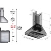image:imageZLINE 48 Professional Ducted Wall Mount Range Hood in Stainless Steel 6674830 in