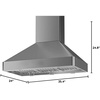 image:imageZLINE 48 Professional Ducted Wall Mount Range Hood in Stainless Steel 6674836 in