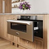 image:imageZLINE 30 in 12 cu ft Builtin Microwave Drawer in Satin Stainless Steel MWD30SS