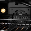 image:imageZLINE 30 in 42 cu ft Paramount Gas Range with Convection Gas Oven in Satin Stainless Steel with 4 Brass Burners SGRSBR30