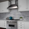 image:imageZLINE 30 in Ducted Satin Stainless Steel Wall Mount Range Hood with Oil Rubbed Bronze Shell 8654ORB30
