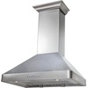 image:imageZLINE 30 in Ducted Wall Mount Range Hood in Satin Stainless Steel 8KF2S30