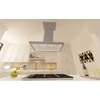 image:imageZLINE 30 in Wooden Island Mount Range Hood in Gray  Includes Motor