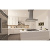 image:imageZLINE 30 in Wooden Island Mount Range Hood in Gray  Includes Motor