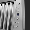 image:imageZLINE 30 in Wooden Wall Mount Range Hood in Rustic Black Finish 355CC30