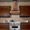 image:imageZLINE 36 Designer Series HandHammeredCopper Finish Ducted Wall Range Hood 8632H36