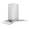 image:imageZLINE 48 Convertible Vent Wall Mount Range Hood in Stainless Steel amp Glass KN448