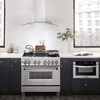 image:imageZLINE 48 Convertible Vent Wall Mount Range Hood in Stainless Steel amp Glass KN448