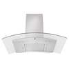 image:imageZLINE 48 Convertible Vent Wall Mount Range Hood in Stainless Steel amp Glass KN448