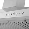 image:imageZLINE 48 in Designer Series Satin Stainless Steel Convertible Vent Wall Mount Range Hood 8KBS48