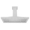 image:imageZLINE 48 in Designer Series Satin Stainless Steel Convertible Vent Wall Mount Range Hood 8KBS48