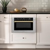 image:imageZLINE Autograph Edition 24 12 cu ft Builtin Microwave Drawer with a Traditional Handle in Fingerprint Resistant Stainless Steel and Gold Accents