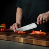 image:imageZLINE Mark Estee 8 in Professional Japanese Damascus Steel Chef Knife KCKTMEJD