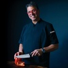 image:imageZLINE Mark Estee 8 in Professional Japanese Damascus Steel Chef Knife KCKTMEJD