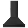 image:imageZLINE 36 Black Stainless Steel Range Hood with Black Stainless Steel Handle BS65536BS