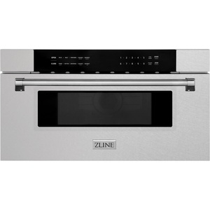 image:imageZLINE 30 in 12 cu ft Builtin Microwave Drawer in Satin Stainless Steel MWD30SS