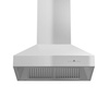 image:imageZLINE 42 Ducted Island Mount Range Hood in Outdoor Approved Stainless Steel 697i30442