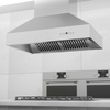 image:imageZLINE 42 Ducted Island Mount Range Hood in Outdoor Approved Stainless Steel 697i30442