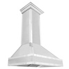 image:imageZLINE 30 in Designer Series Wall Mount Range Hood in Satin Stainless Steel with Mirror Accents 655MR30
