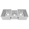 image:imageZLINE 45 in Breckenridge Undermount Triple Bowl Stainless Steel Kitchen Sink with Bottom Grid and Accessories SLT45