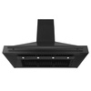 image:imageZLINE 48 Black Stainless Steel Range Hood with Black Stainless Steel Handle BS65548BS