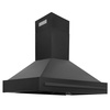 image:imageZLINE 48 Black Stainless Steel Range Hood with Black Stainless Steel Handle BS65548BS