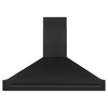 image:imageZLINE 48 Black Stainless Steel Range Hood with Black Stainless Steel Handle BS65548BS